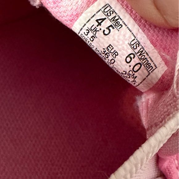 Vans Size 6 Classic Slip-On Pink Yellow Ombré - Picture 7 of 10